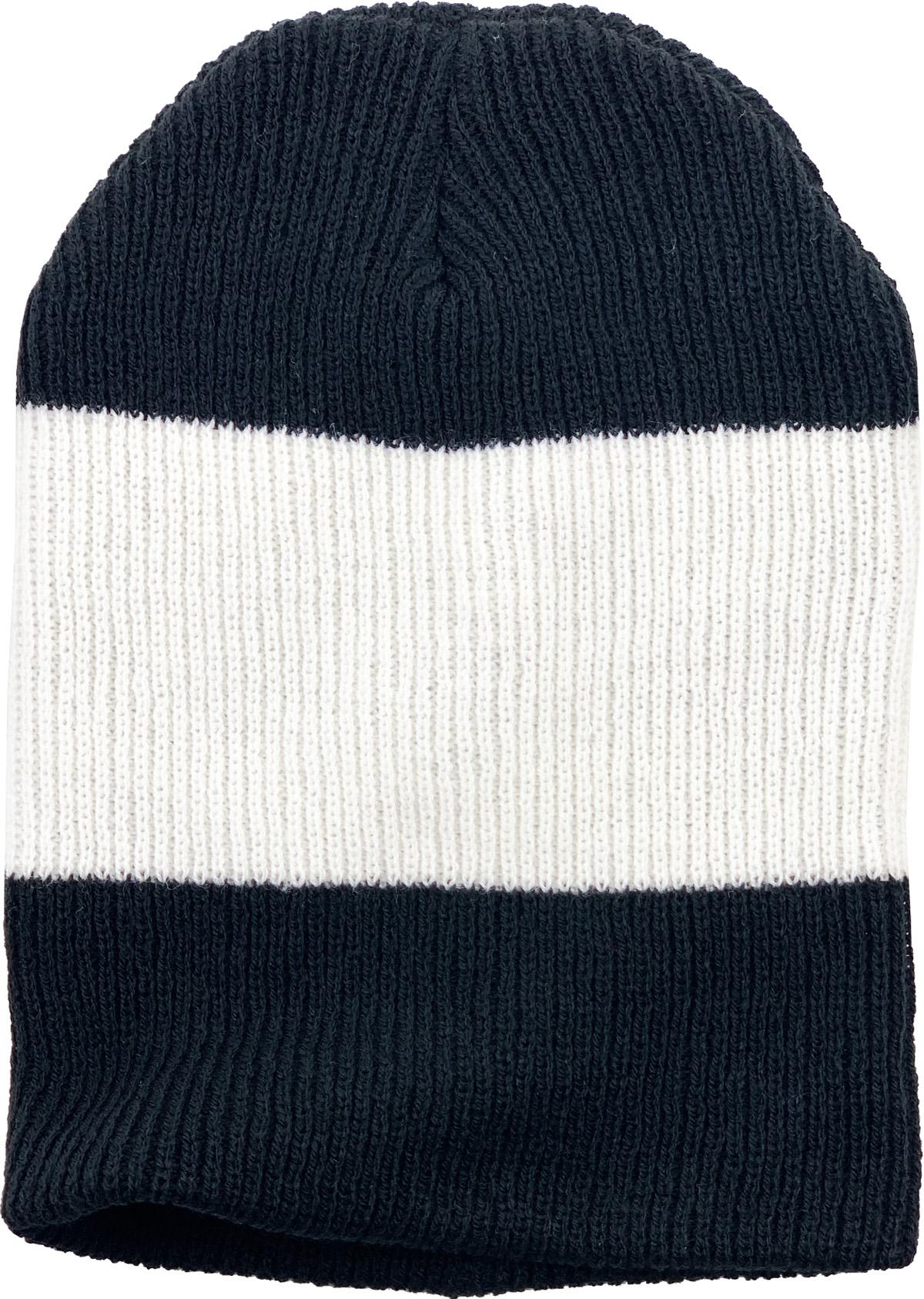 STRIPED SLOUCHY BEANIE | KBETHOS